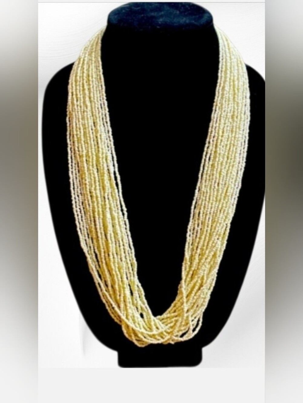 Vintage Multi Strand Necklace